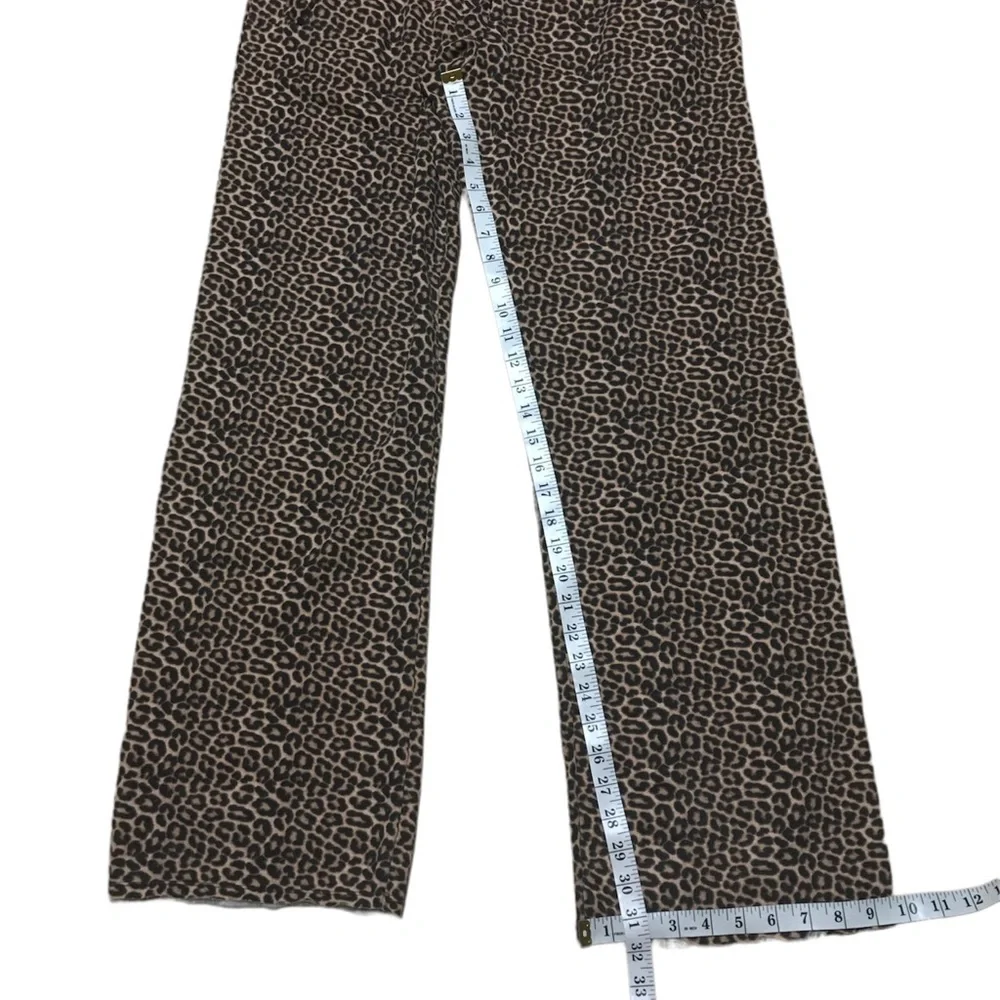 Fruit of The Loom Leopard Print Sleep Pants With Pockets Size M